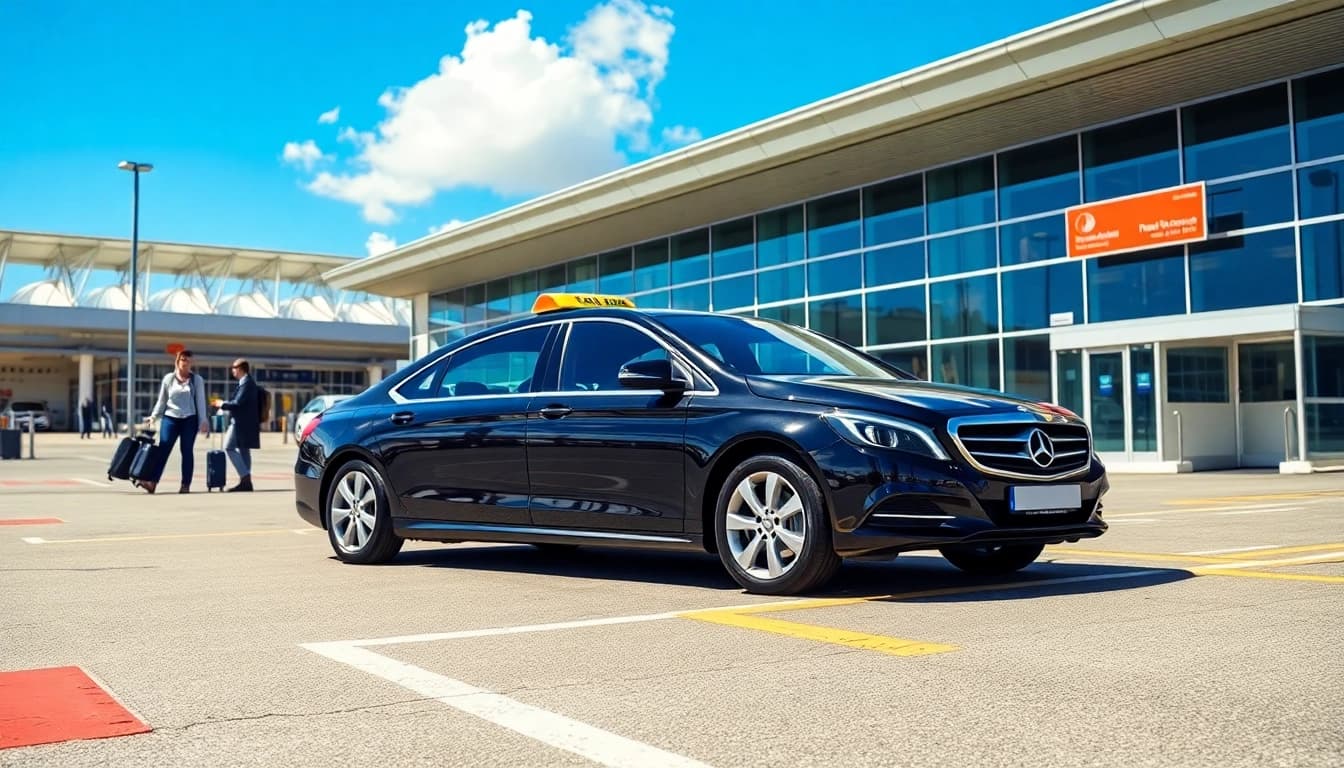 Book a reliable taxi Nottingham to Heathrow Airport with professional service and a sleek vehicle.