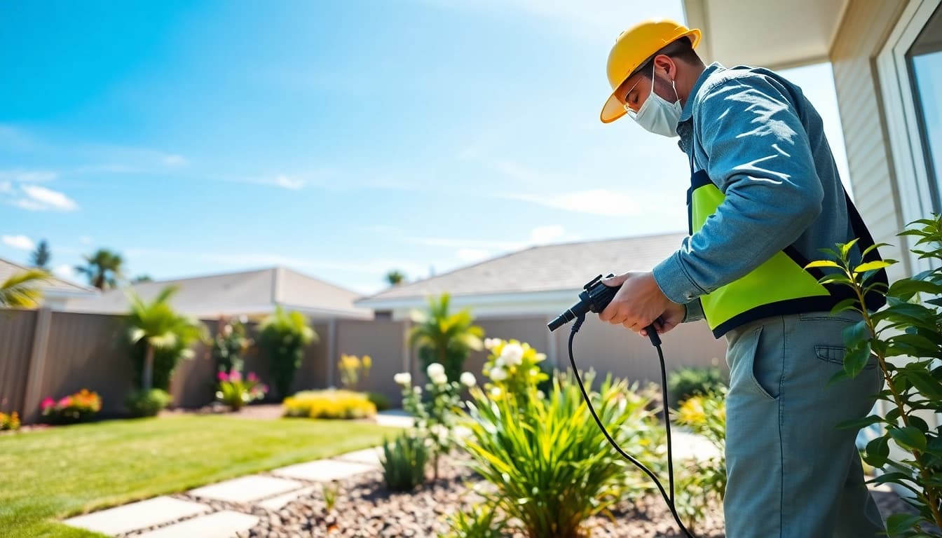 Efficient pest control service from the best rated pest control company ensuring a pest-free home.