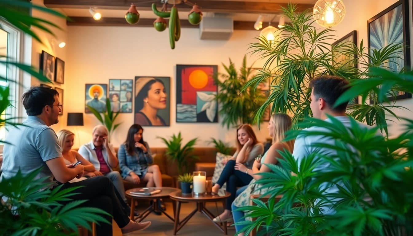 Disfrutando en Club social Lloret de Mar, un ambiente acogedor con buena compañía y vegetación.