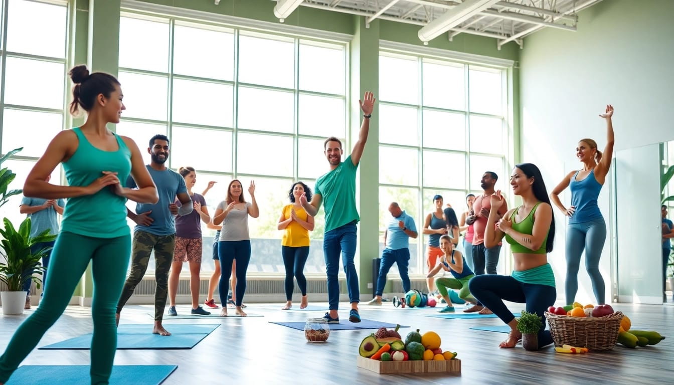 Engaging health activities inspiring individuals towards a healthier lifestyle.