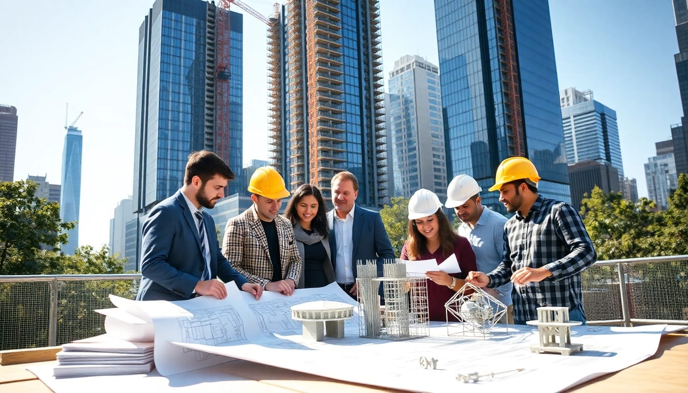 Showcasing a New York City Commercial General Contractor team at work, highlighting collaboration and progress.