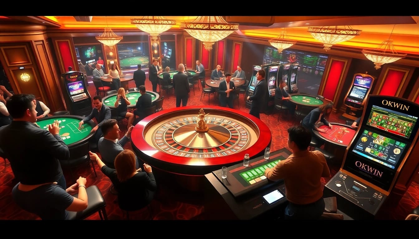 Experience thrilling gameplay at https://okwin.blog with vibrant casino tables and exciting players.