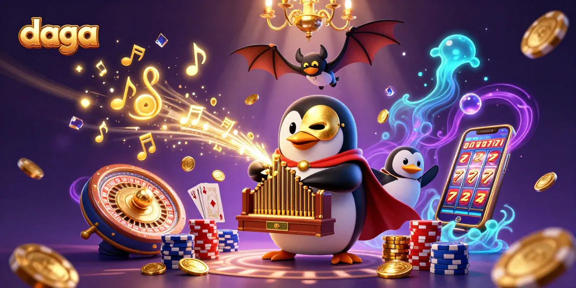 daga players experience exciting wins with golden coins and vibrant casino elements