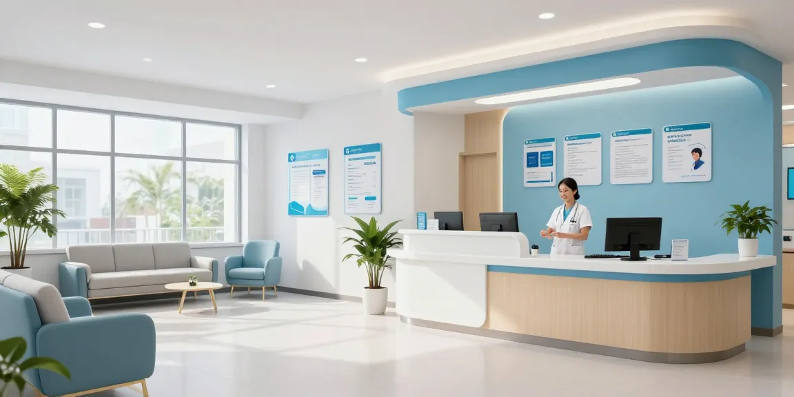 Group vs individual health insurance in a modern health clinic, showcasing patient care and expert consultation.