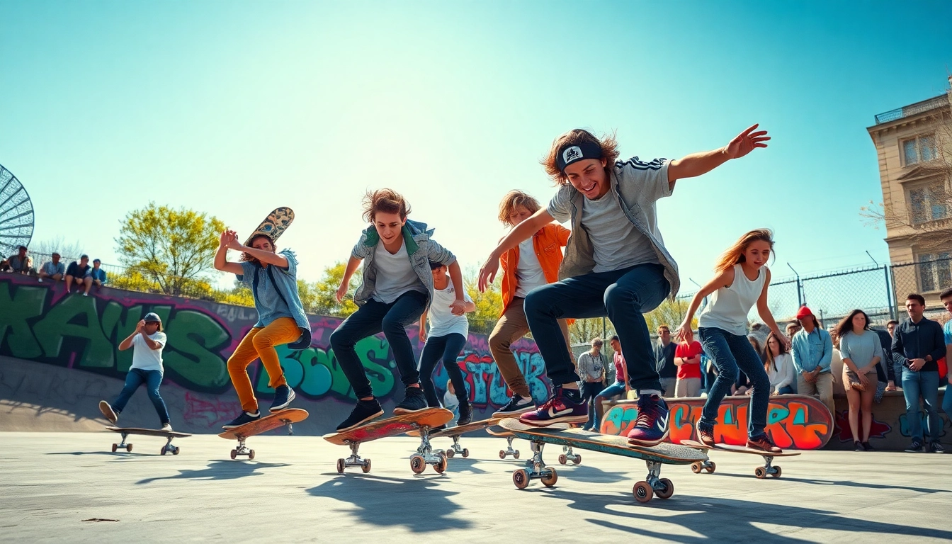 Apprenez les techniques de skateboard lors d'un stage de skate paris animé par des jeunes passionnés.