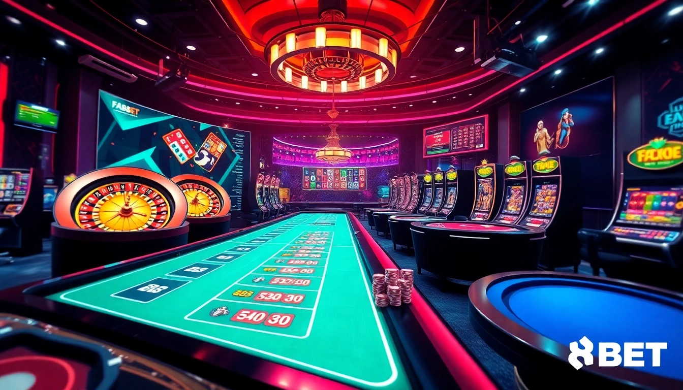 Experience thrilling online gaming with Đăng Ký F8BET and vibrant casino visuals.