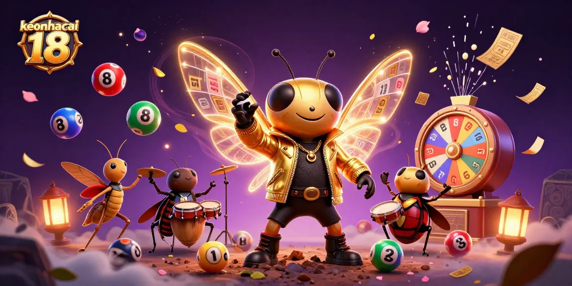Engage with keonhacai 18 as the rock star cicada leads an electrifying gaming experience.