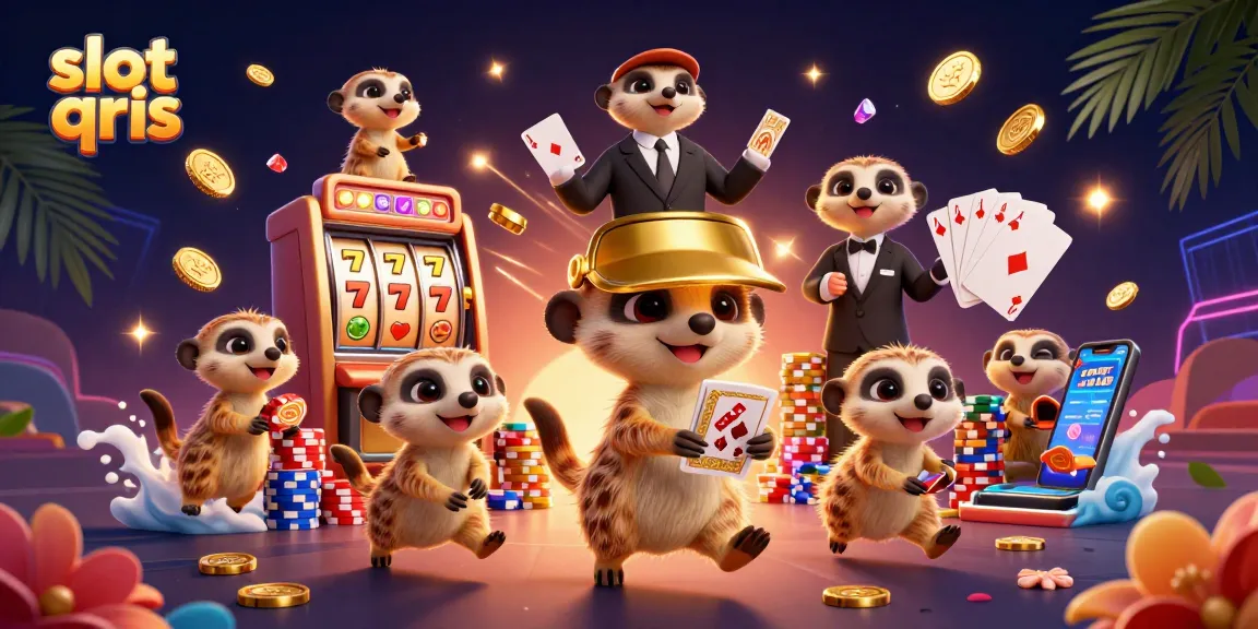 Mainkan slot qris dengan kolonisasi meerkat dalam operasi kasino yang glamor.