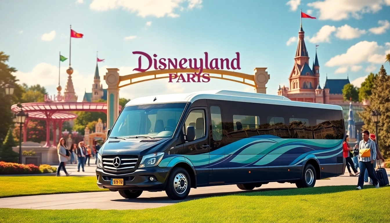 Experience Disneyland Paris airport transfer services through seamless travel to magical attractions.