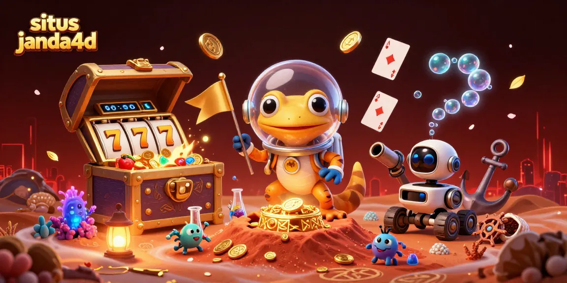 Menang besar di situs janda4d dengan kasino emas di planet Mars yang menarik.