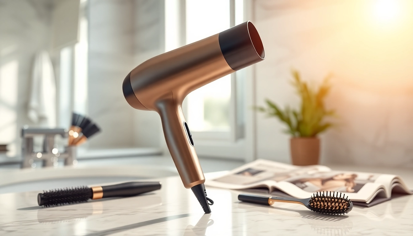 Style your hair effortlessly with a frizzy hair dryer that combines elegance and high performance.