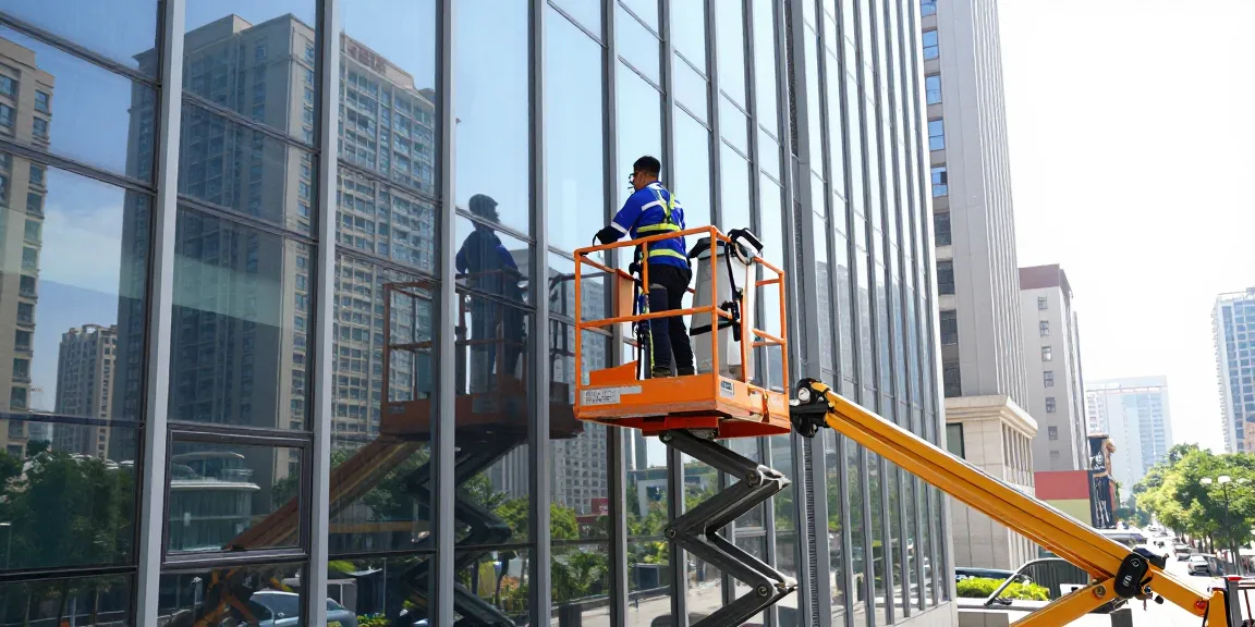 Professionelle Glasreinigung in Dortmund durch erfahrene Reinigungskräfte.