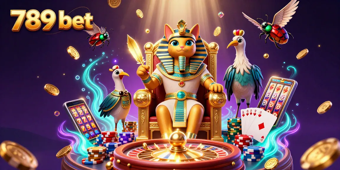 Experience thrilling action and entertainment at 789 bet with vibrant casino elements and striking 3D graphics.