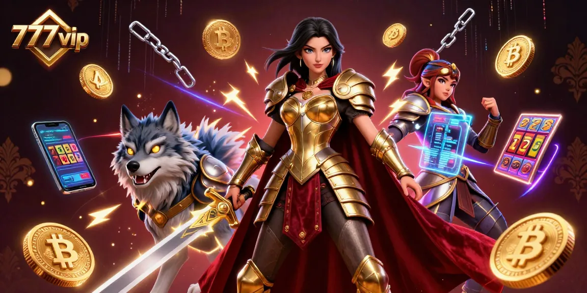 Experience the vibrant world of 777vip as players engage with lively games featuring unique characters and digital elements.