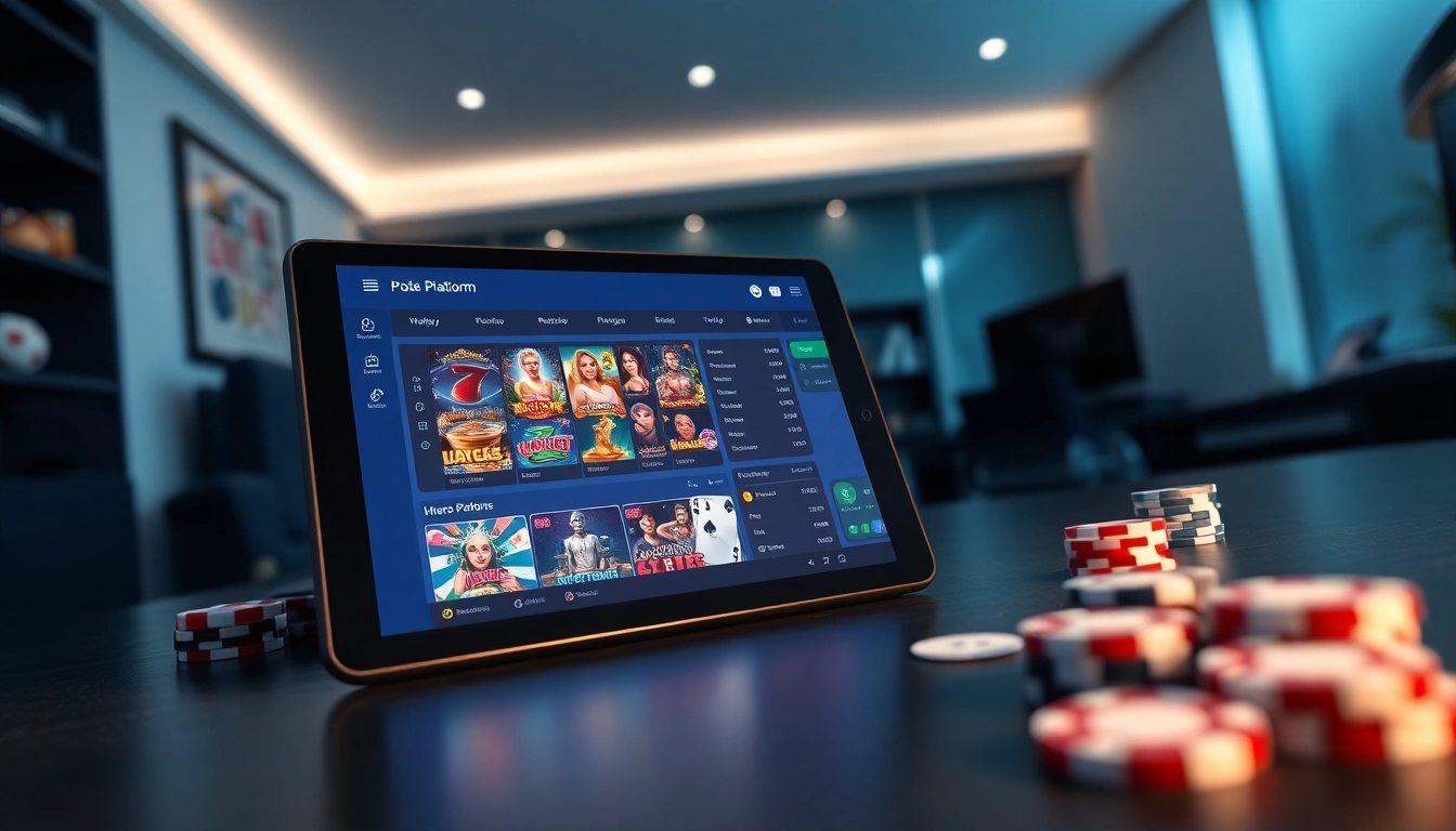Online betting interface showcasing games from https://onew88.com/ in a sleek home office.