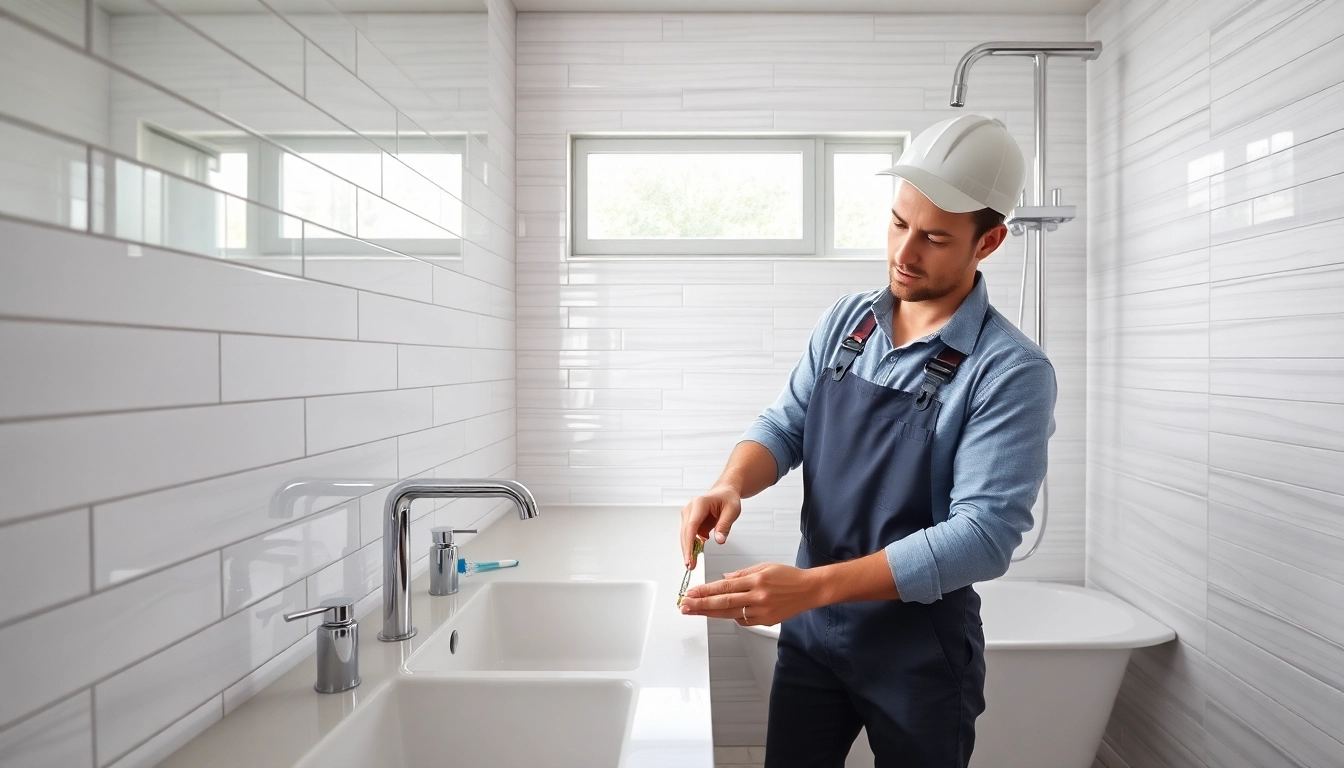 Sanierung von Badezimmer mit sonni sanitär GmbH in einem modernen Design und eleganten Armaturen.