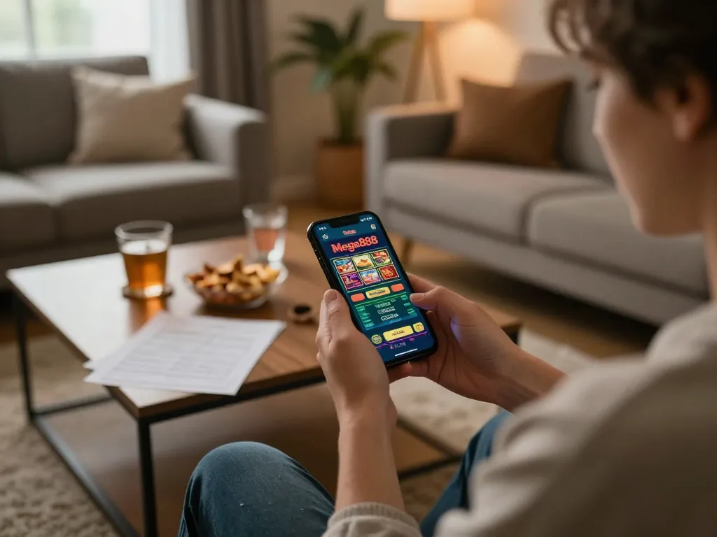 Melibatkan diri dengan aplikasi muat turun mega 888 untuk permainan kasino strategik di rumah yang selesa.