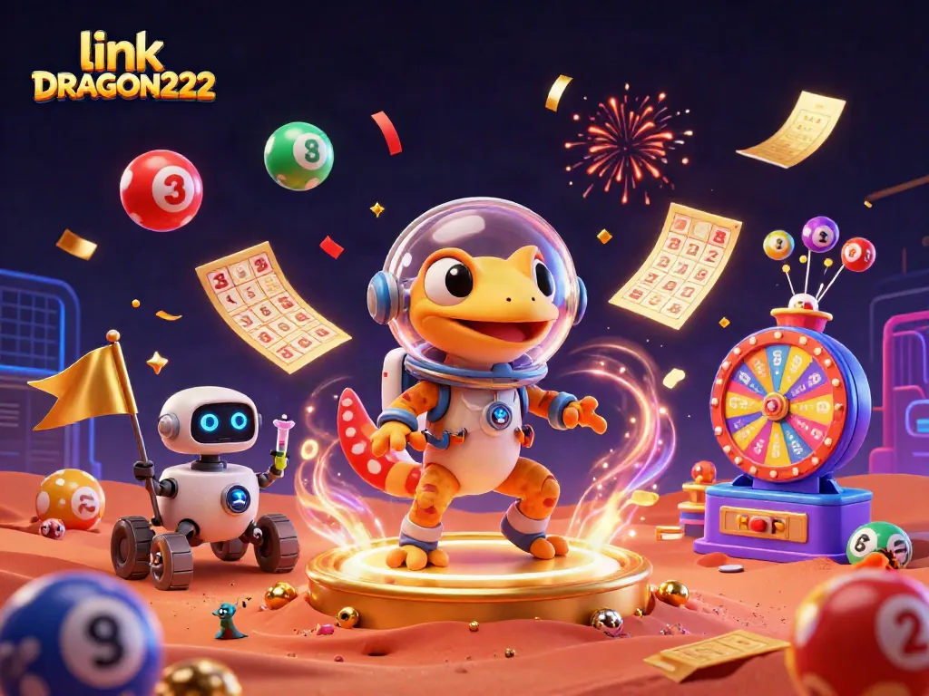 Spin for fun and excitement at link DRAGON222 with vibrant casino elements and captivating characters.