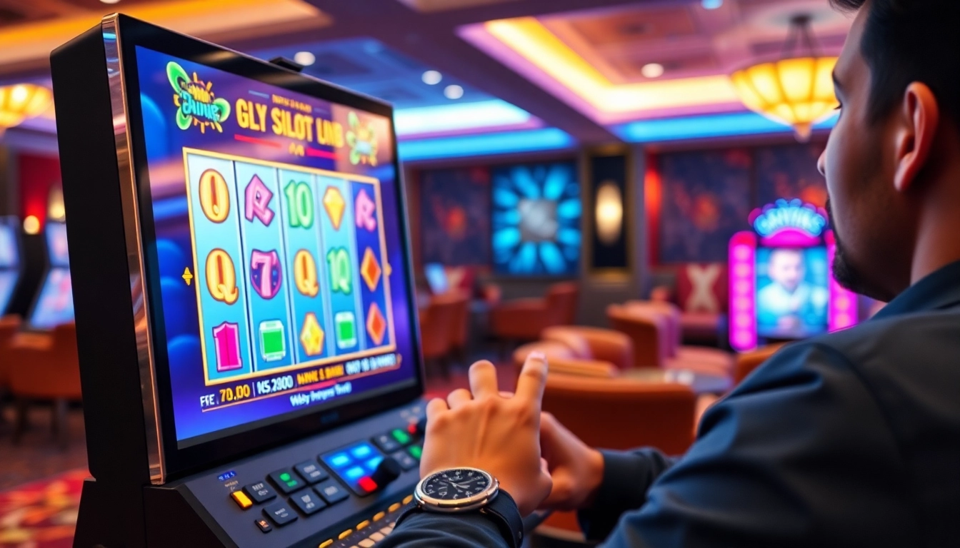 Menangkan pengalaman bermain slot qqpulsa di dalam ruangan gaming yang modern dan energik.