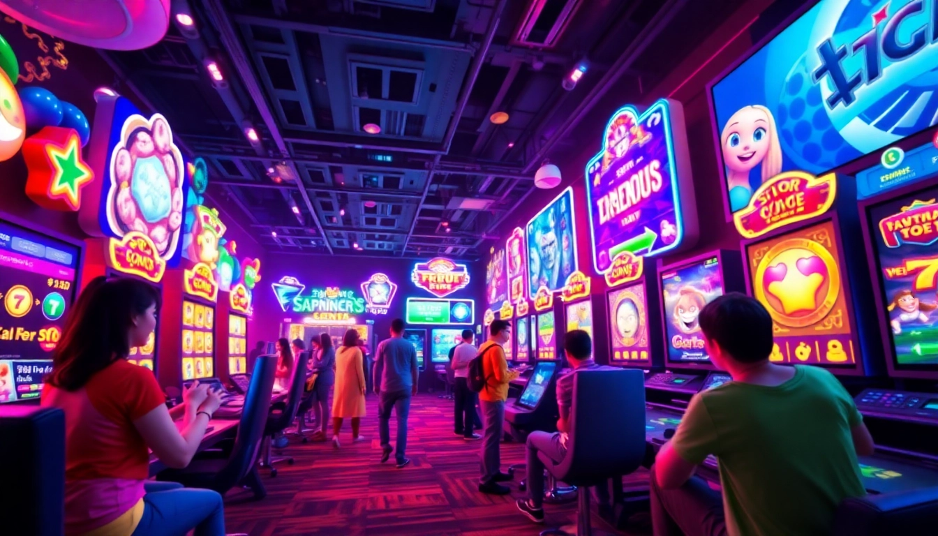 Vibrant online gaming scene featuring JAMETKUPROY88 with colorful graphics and engaging characters.