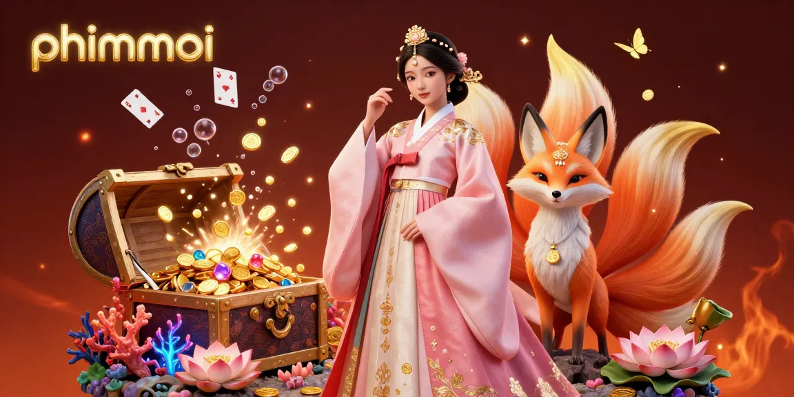 Experience the thrill of phimmoi with an elegant casino scene, featuring vibrant characters and dynamic gameplay elements.