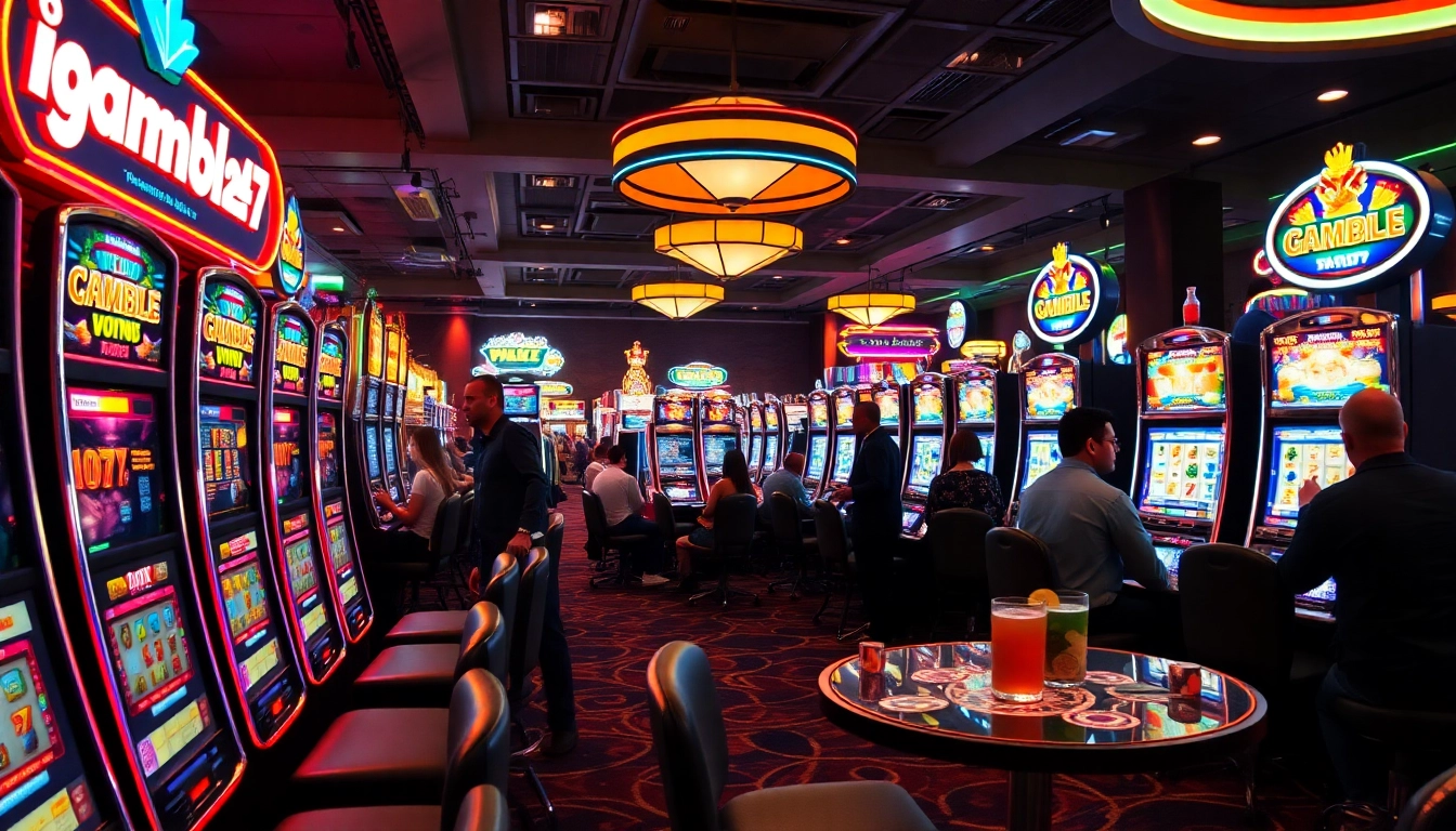 Jangan lewatkan pengalaman seru igamble247 slot dengan mesin slot modern di kasino yang ramai.