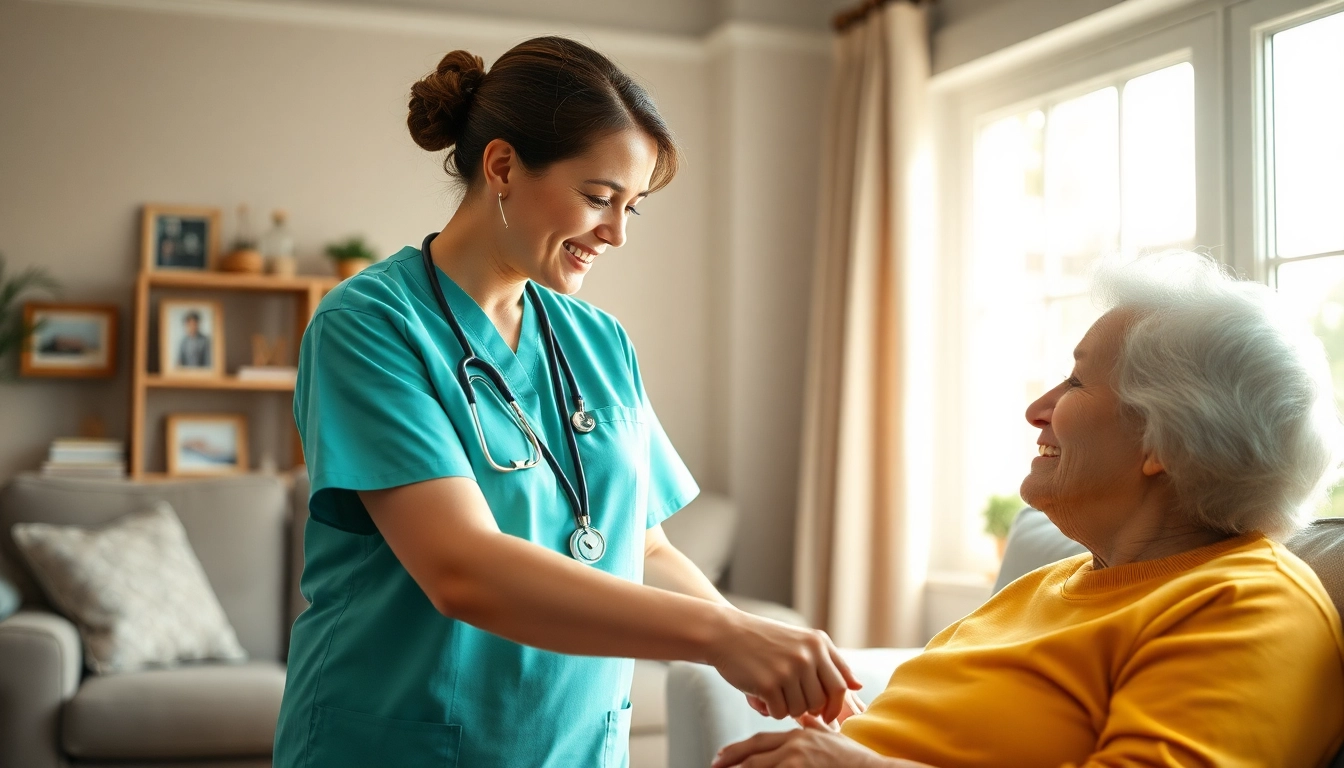 Enhancing respite care austin tx through compassionate caregiver interactions in a cozy home.