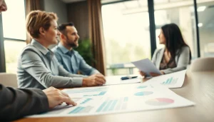 신용카드 현금화 방법을 상담 중인 전문가와 고객의 모습