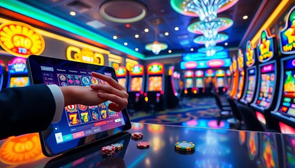 Masuk pada tank4d login toto slot dengan antarmuka kasino digital modern dan penuh warna.