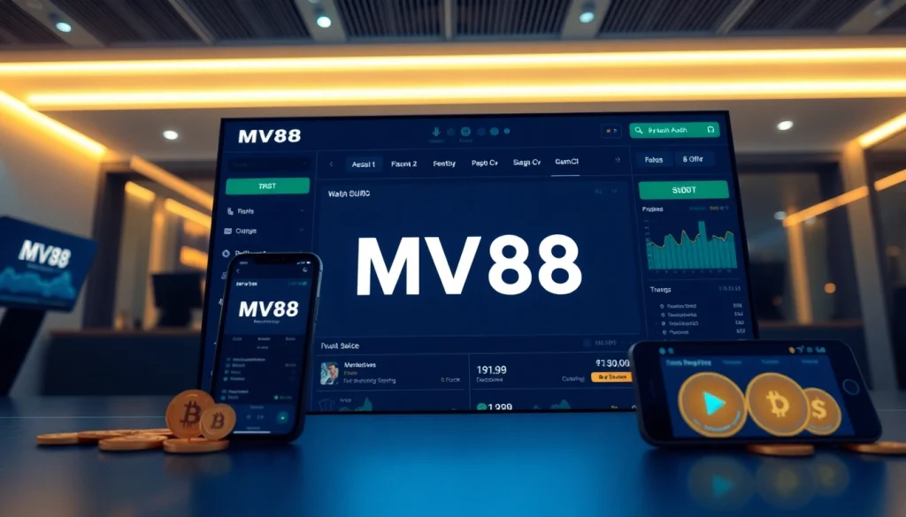 MV88 digital betting platform showcasing secure USDT transactions and mobile app interface.