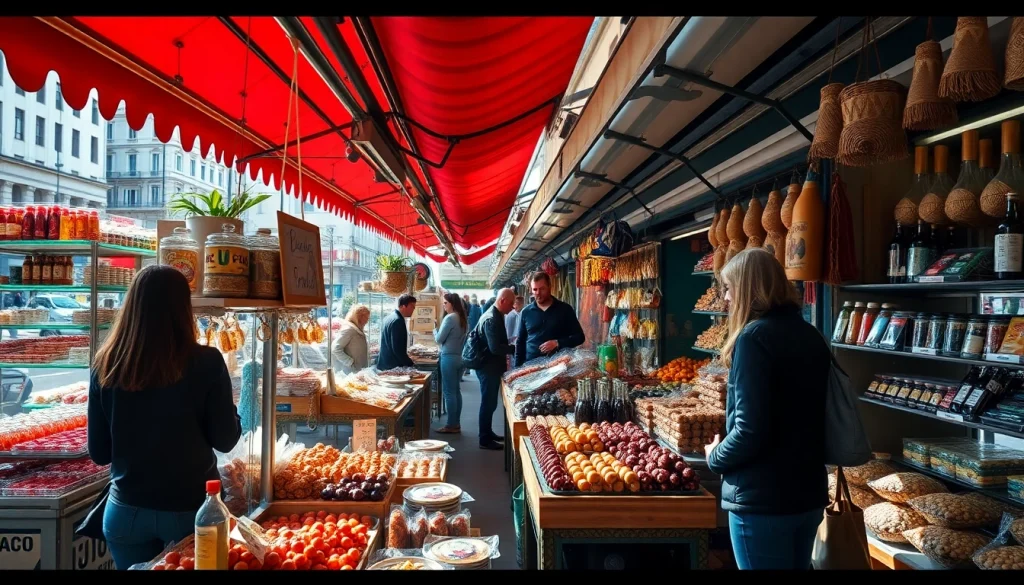 Commercial photography in Milan showcasing vibrant local products