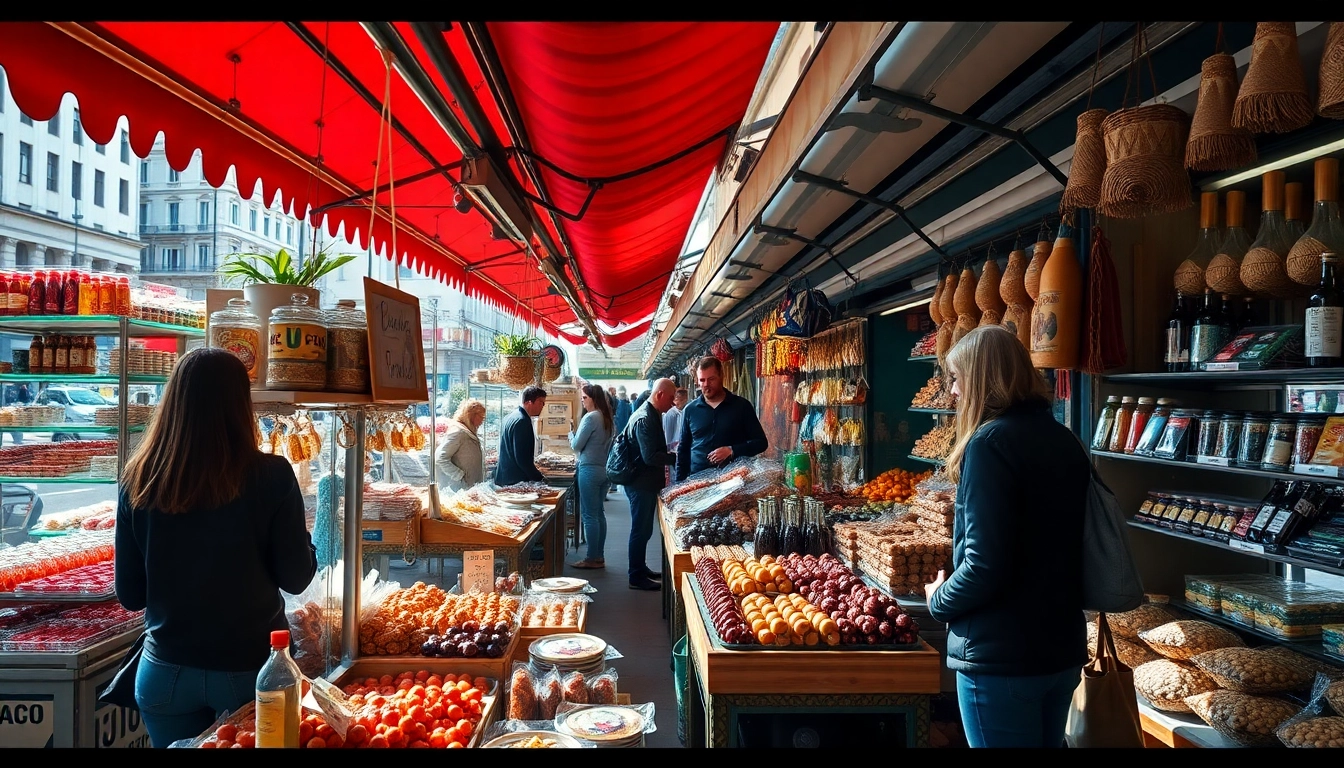 Commercial photography in Milan showcasing vibrant local products