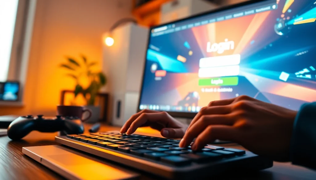 Masukkan data untuk komengtoto login di halaman pengguna dengan tampilan modern dan menarik