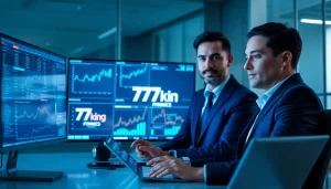 Modern financial office scene illustrating the professionalism and security of 79king hn’s digital betting platform in 2025