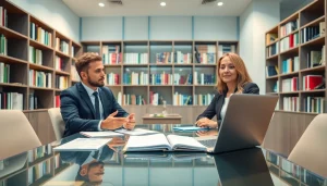 신용카드 현금화 전략을 논의하는 전문가와 고객의 모습