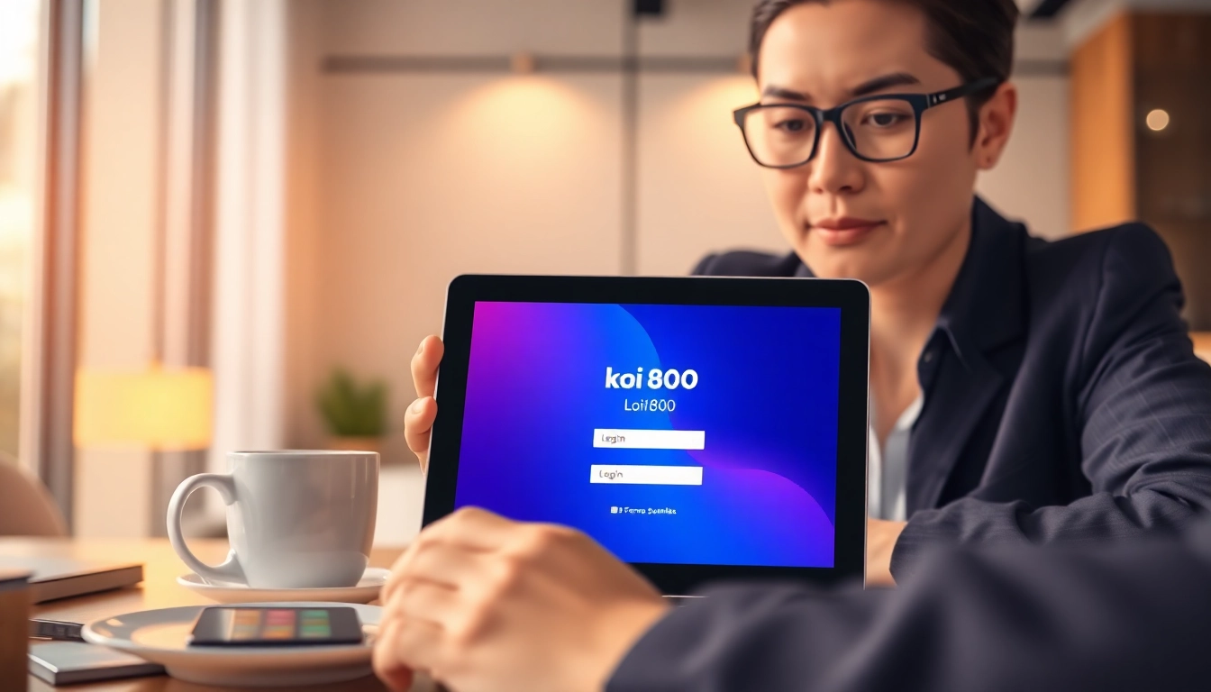 Masuk dengan cepat melalui koi800 login untuk pengalaman bermain yang menyenangkan.