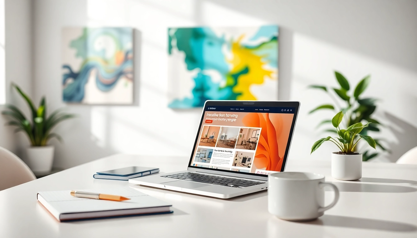 Enhance productivity with a sleek workspace inspired by https://www.ound-ound.com featuring modern design elements.