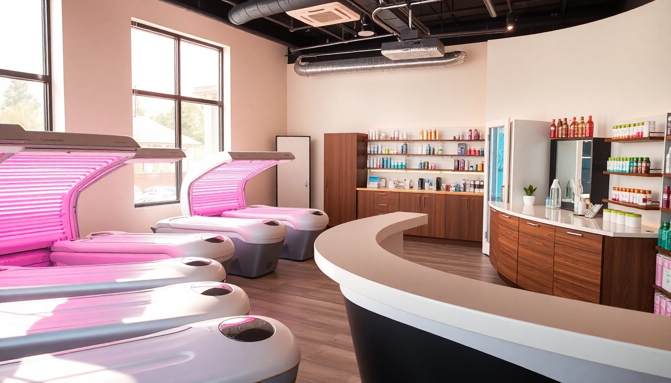 Menggunakan layanan di https://revolvesunlesstanningandsalon.com untuk mendapatkan kulit kecokelatan yang sempurna.