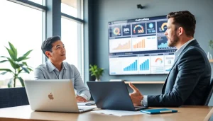 신용카드 현금화 방법을 상담하는 전문 재무 상담사의 모습