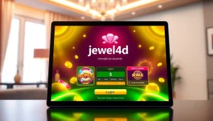 Masuk ke akun jewel4d login dengan tampilan modern dan penuh warna.