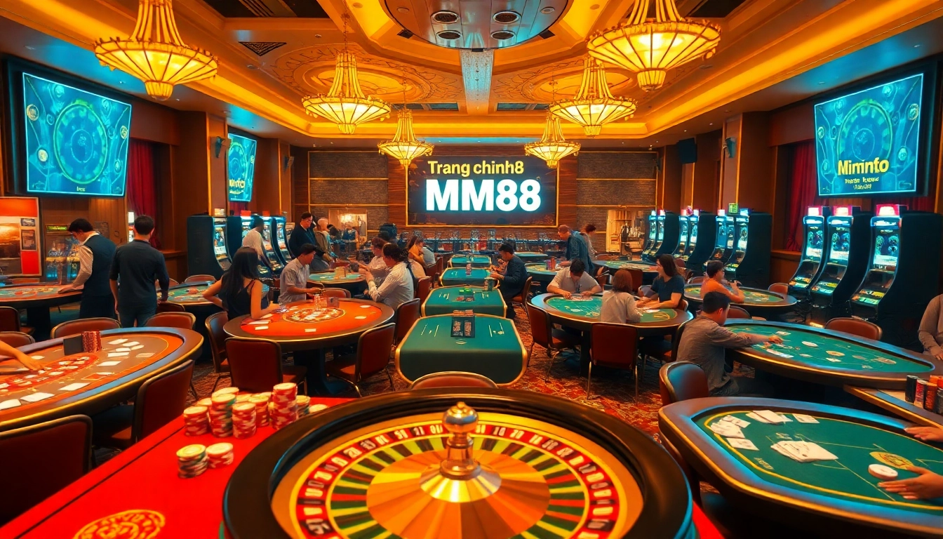 Explore engaging table games and vibrant slots at Trang chủ MM88, where excitement meets opportunity for winning.