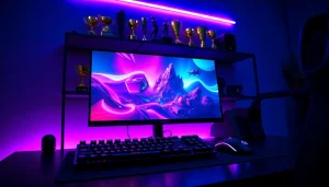 Masuk ke permainan login lapak303 game dengan latar belakang gaming yang energik dan modern.