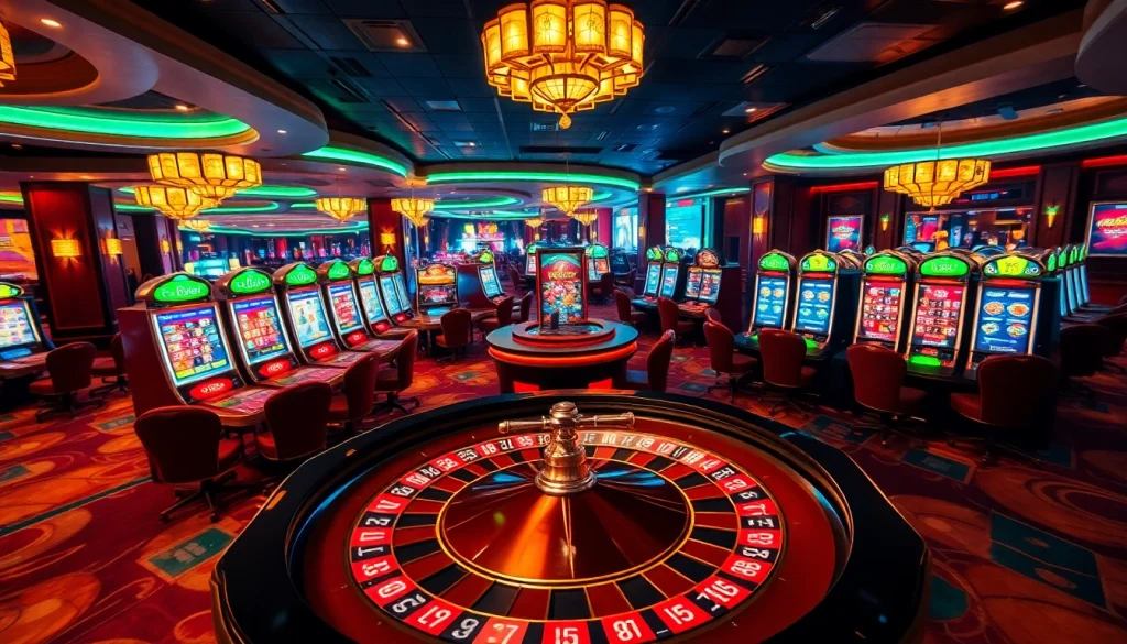 Experience the excitement of gambling at 188bet with vibrant casino scenes and thrilling game action.