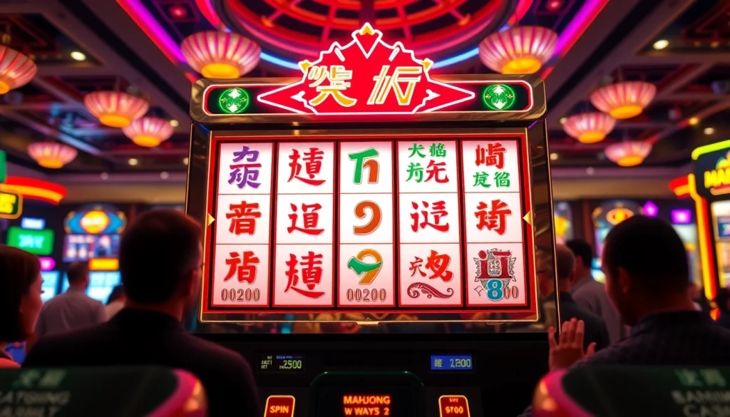 Menangkan dengan mahjong ways 2 dalam suasana kasino yang ramai dan meriah.