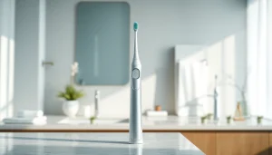 Showcase laifen toothbrush highlighting its sleek design and modern features.