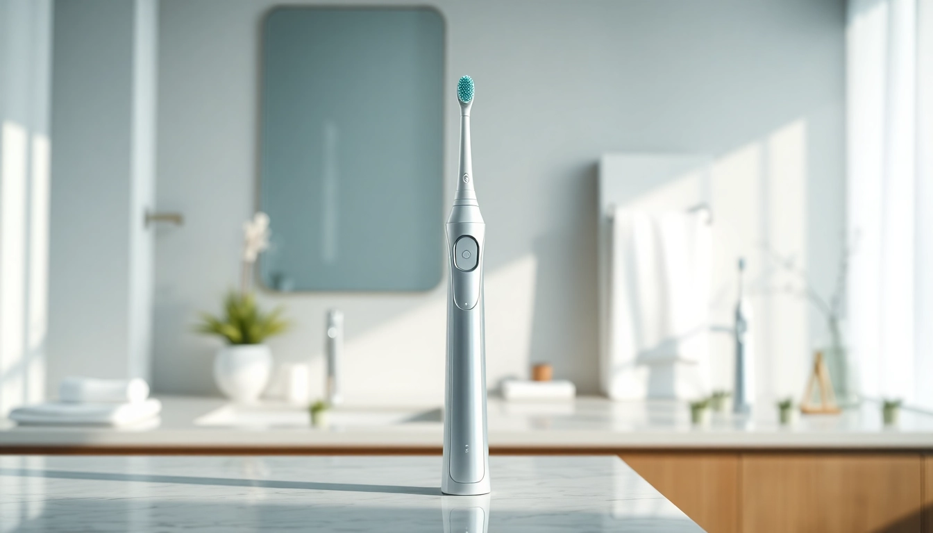 Showcase laifen toothbrush highlighting its sleek design and modern features.