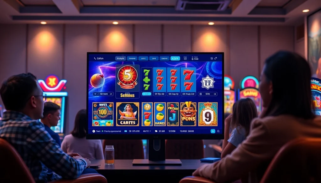 Kode4d online gaming interface featuring slot games with diverse players enjoying the experience.