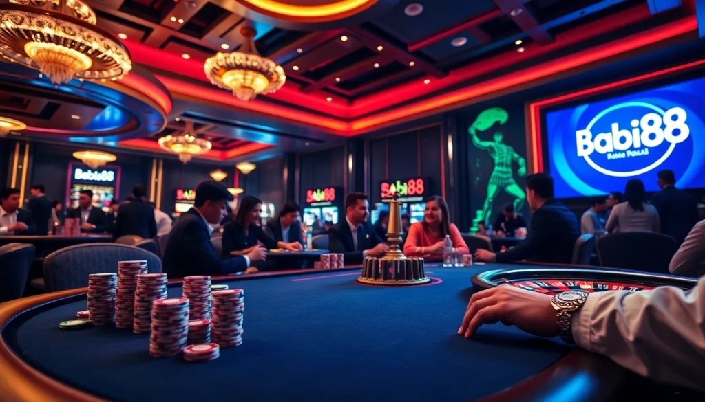 Experience the thrill of high-stakes gaming at https://babu88.global/ with exciting poker action and luxury surroundings.