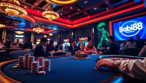 Experience the thrill of high-stakes gaming at https://babu88.global/ with exciting poker action and luxury surroundings.