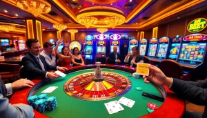 Experience the thrill of 54BET with vibrant casino games and engaging betting action.